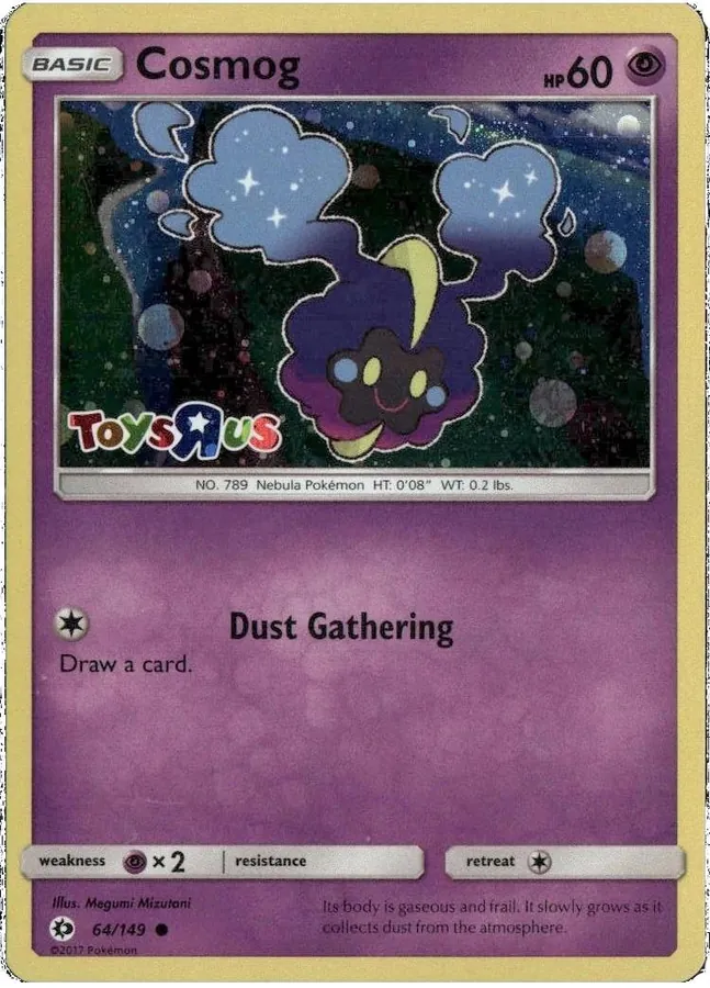 Sun & Moon Cosmog [Toys-R-Us-Promo] Pokémon card